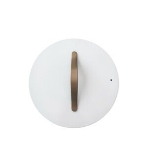 Caraway‎ White & Gold Replacement Lid 9.75”